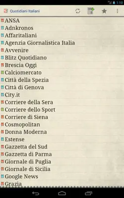 Quotidiani Italiani android App screenshot 11