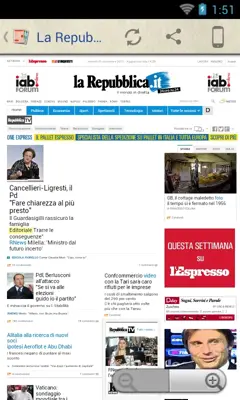 Quotidiani Italiani android App screenshot 4