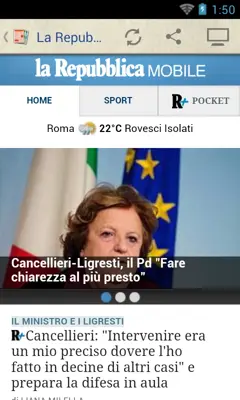 Quotidiani Italiani android App screenshot 5