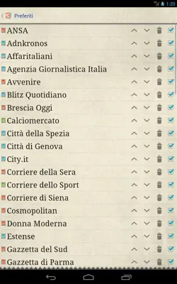 Quotidiani Italiani android App screenshot 8